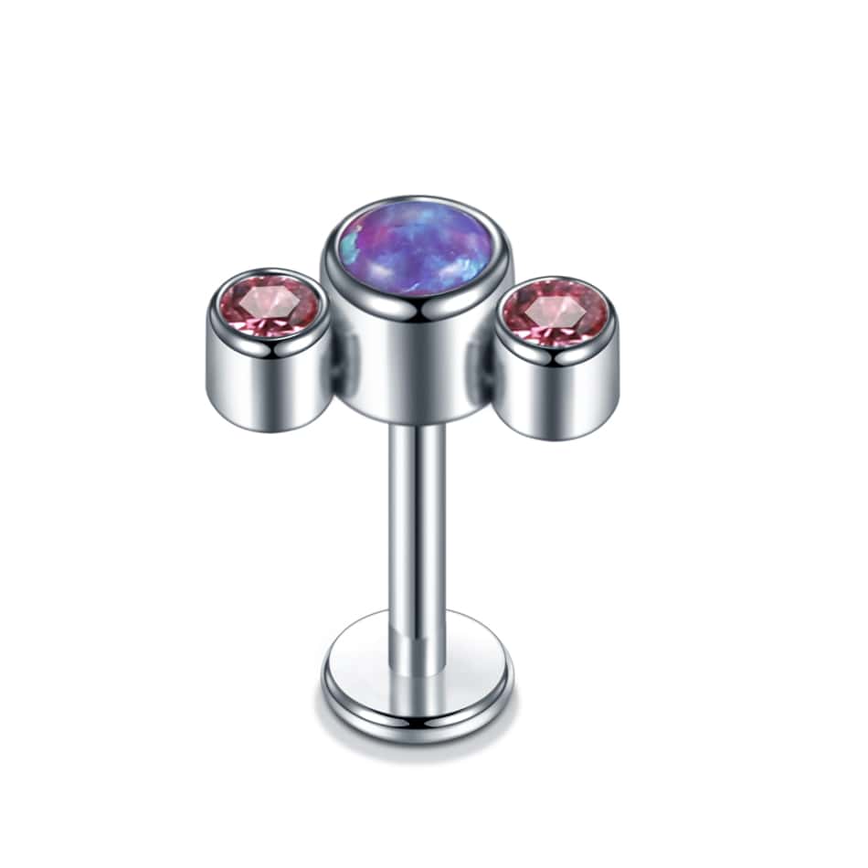 1PC Stainless Steel Labret【NEWON 002】