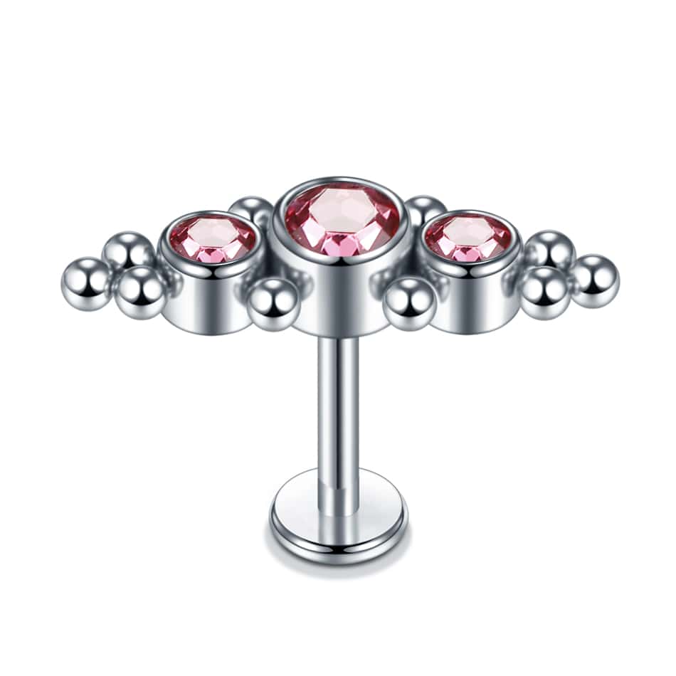 1PC Stainless Steel Labret【NEWON 009】
