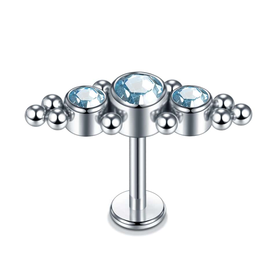 1PC Stainless Steel Labret【NEWON 009】