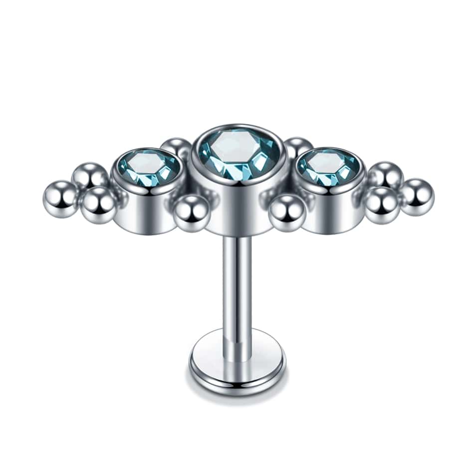 1PC Stainless Steel Labret【NEWON 009】