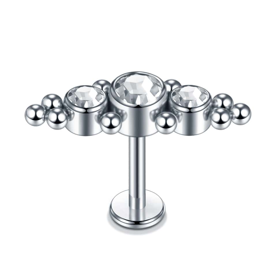 1PC Stainless Steel Labret【NEWON 009】