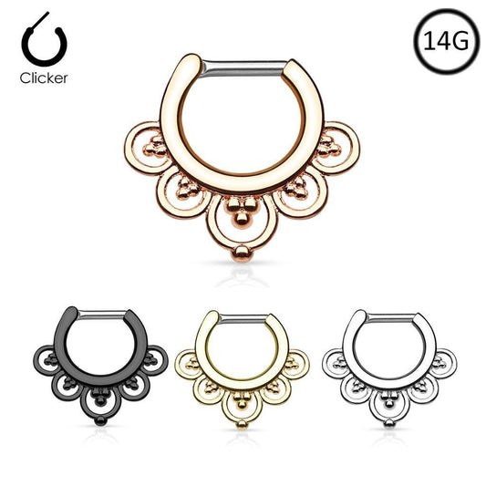 1PC Nose Septum Earring High Quality Copper