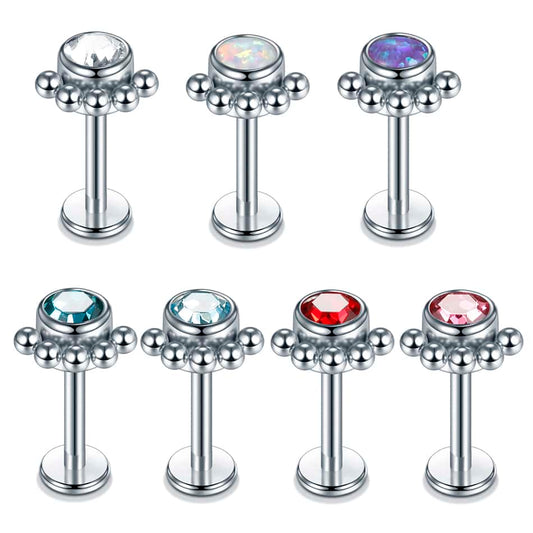 1PC Stainless Steel Labret【NEWON 007】