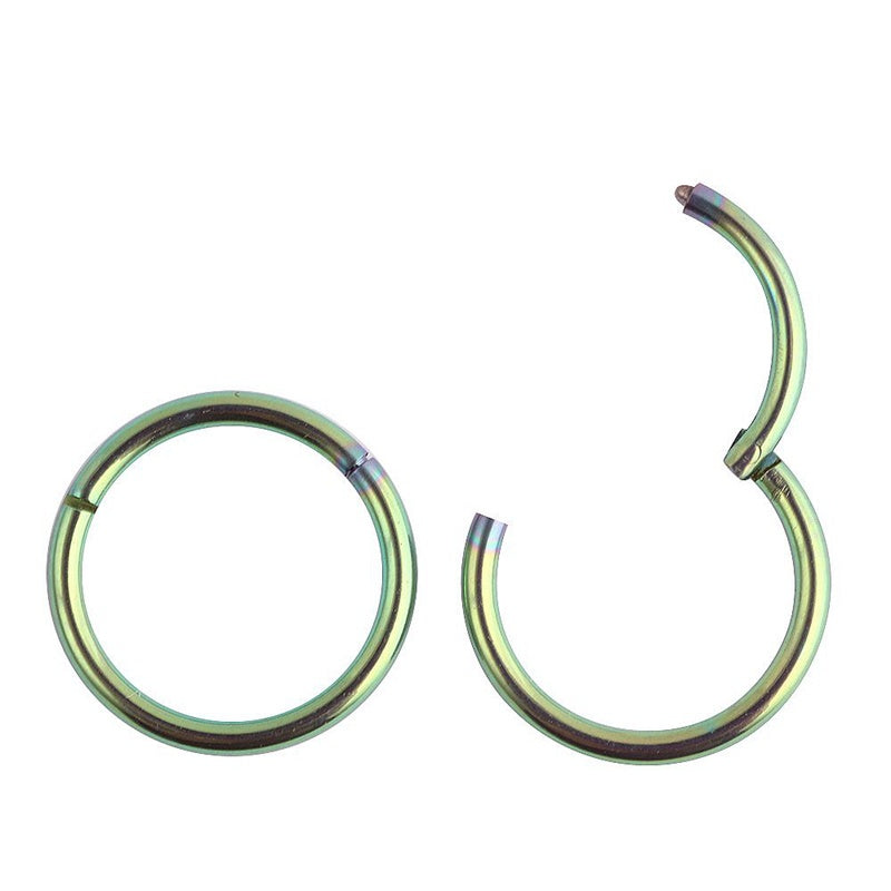 1PC G23 Titanium Hinged Segment Ring