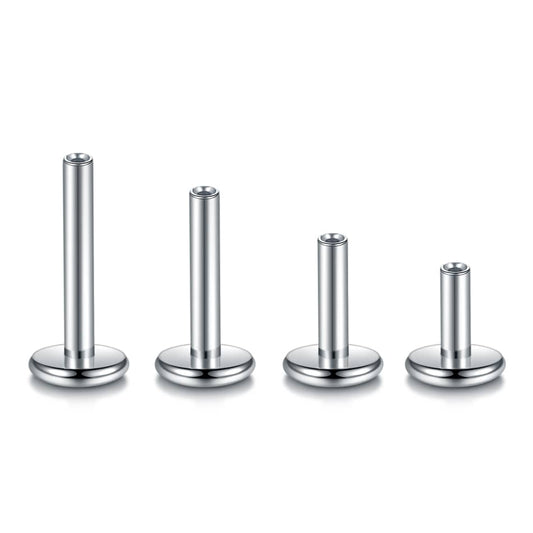 1PC Titanium Pushed-in Labret Base