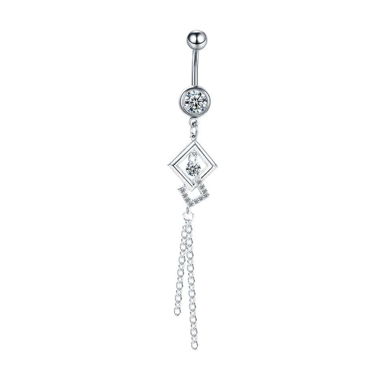 1PC Dangle Tassel Belly Button Ring