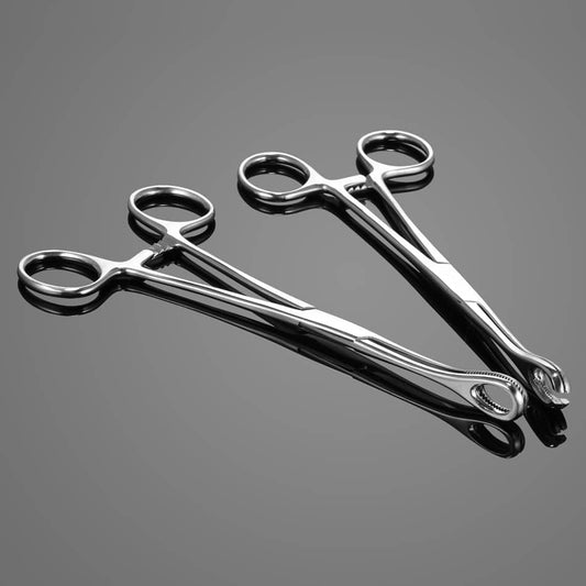 1PC 316L Surgical Steel Navel Tongue Piercing Forceps