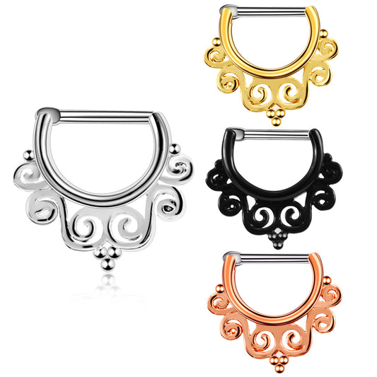 1PC Nose Septum Ear Piercing Jewelry