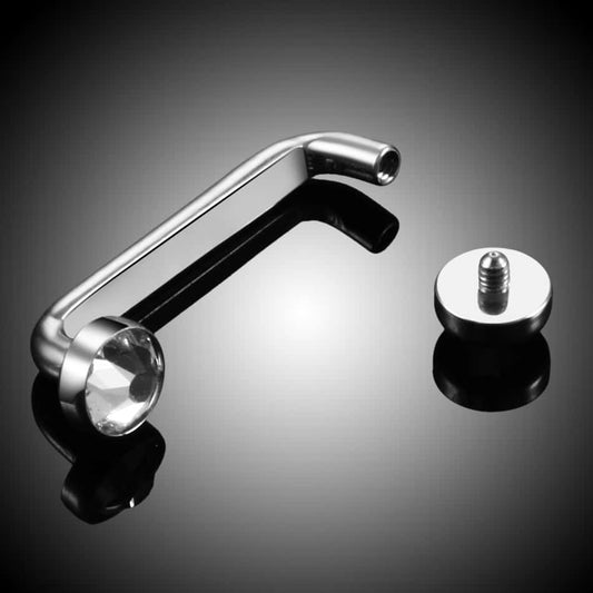 1PC Titanium Double-ended Dermal Anchor&Top