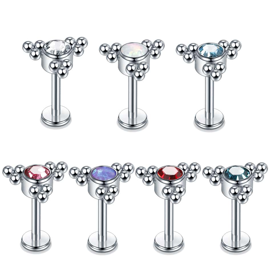 1PC Stainless Steel Labret【NEWON 005】